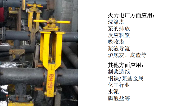 氣動刀型閘閥火力電廠方面業(yè)績